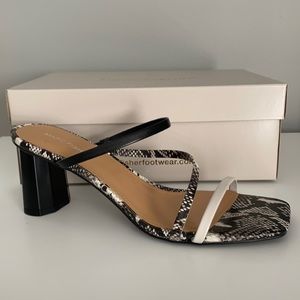 Black and white heals